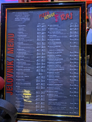 Opinii despre Pizza House Raj în Varaždin - Gastronomija i ugostiteljstvo