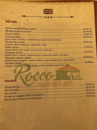 Pizzeria Rocco - Gastronomija i ugostiteljstvo