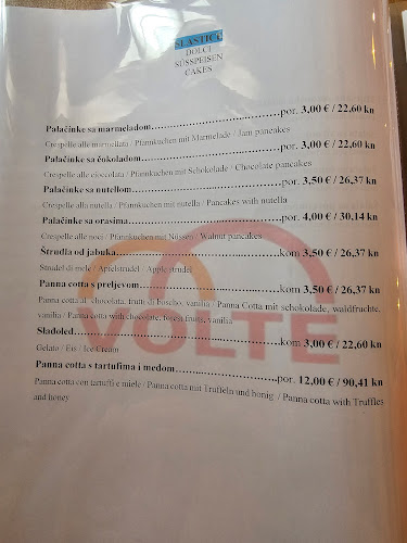 Konoba Volte - Gastronomija i ugostiteljstvo