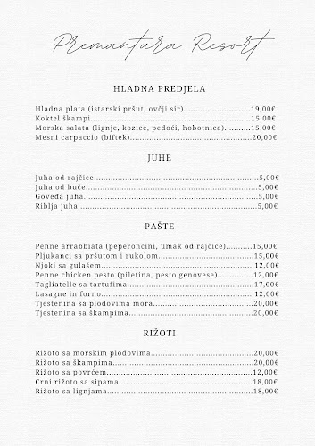 Restaurant Premantura Resort - Gastronomija i ugostiteljstvo
