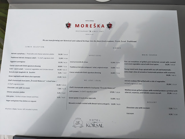 Restaurant Moreska