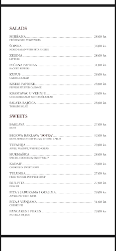 Opinii despre Sofra - Borovje în Zagreb - Gastronomija i ugostiteljstvo