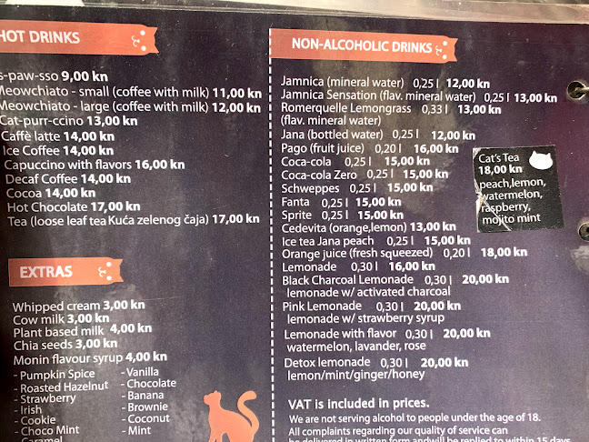 Opinii despre Cat Caffe Zagreb în Zagreb - Gastronomija i ugostiteljstvo
