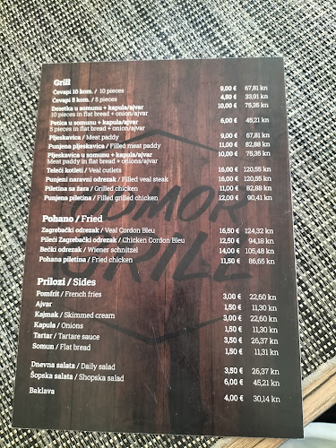 Odmor Grill - Gastronomija i ugostiteljstvo