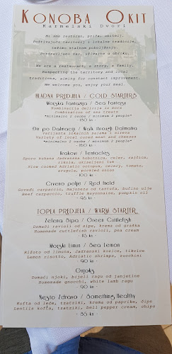 Konoba Okit - Karmelski Dvori - Gastronomija i ugostiteljstvo