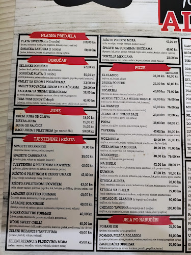 Taverna Alinea - Gastronomija i ugostiteljstvo