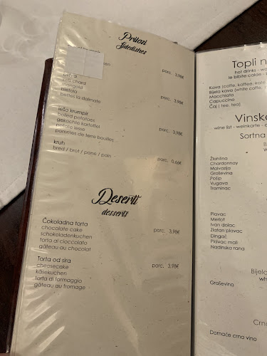 Restoran Konoba Martinac - Gastronomija i ugostiteljstvo