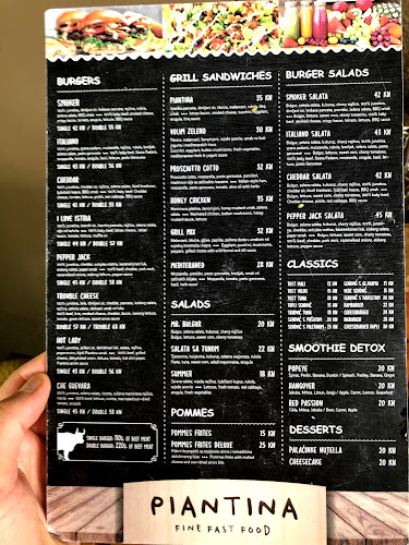 Fine fast food Piantina