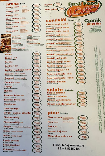 Fast Food Lozo - Split