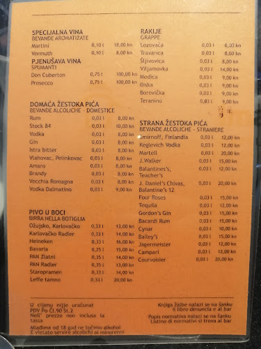 Opinii despre Caffe bar "Piramida" în Rijeka - Gastronomija i ugostiteljstvo