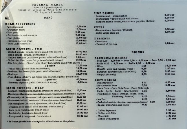 Taverna Marea Restaurant & Summer Grill