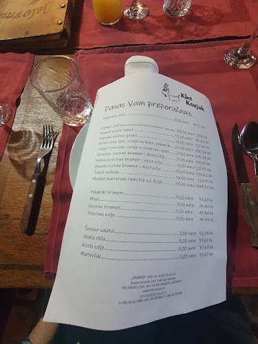 Opinii despre Guest House Kozjak în Sveti Križ Začretje - Gastronomija i ugostiteljstvo