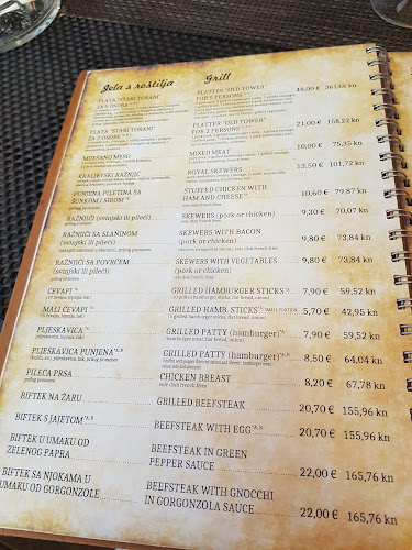 Restoran Stari Toranj - Gastronomija i ugostiteljstvo