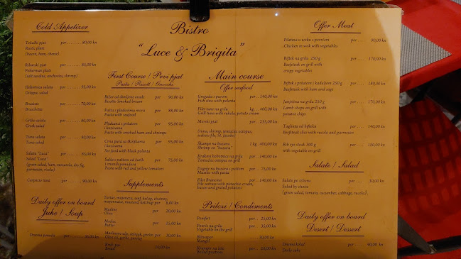 Comentarii opinii despre Bistro Luce & Brigita