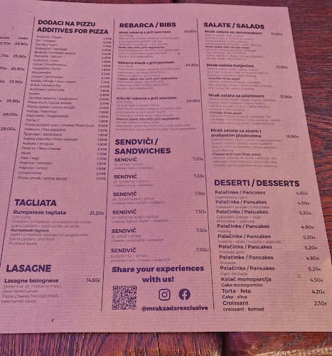 Pizzeria Mrak - Gastronomija i ugostiteljstvo