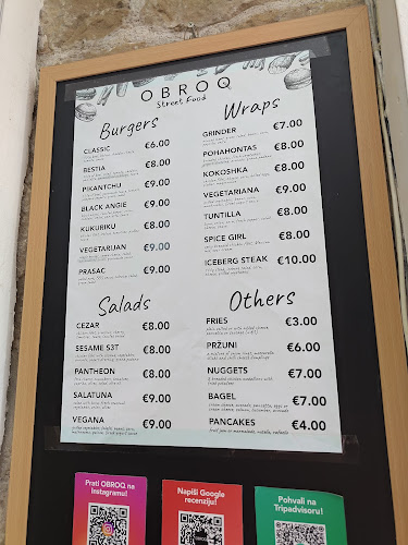 Opinii despre OBROQ Street Food Restaurant în Kaštel Stari - Gastronomija i ugostiteljstvo