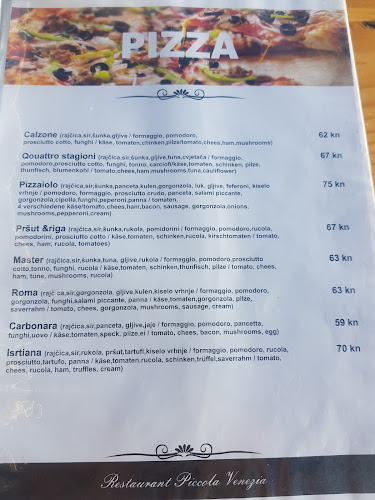 Opinii despre Restaurant Piccola Venezia în Porat - Gastronomija i ugostiteljstvo