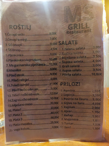 Comentarii opinii despre MS Grill