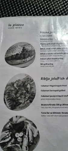 La piazza - Gastronomija i ugostiteljstvo