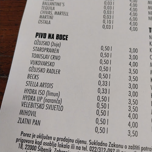 Opinii despre Restoran Antin Gušt în Šibenik - Gastronomija i ugostiteljstvo