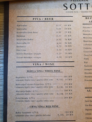 Opinii despre Pizzeria Restoran SOTTO în Omiš - Gastronomija i ugostiteljstvo