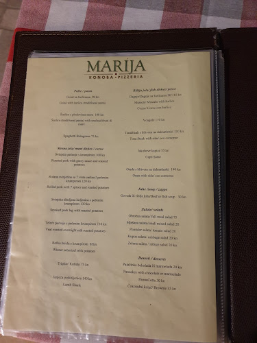 Konoba Marija - Gastronomija i ugostiteljstvo