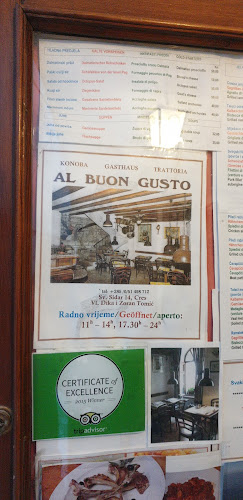 Comentarii opinii despre Konoba Al Buon Gusto