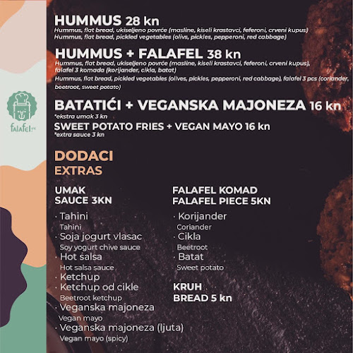 Opinii despre Falafel, etc. în Zagreb - Gastronomija i ugostiteljstvo