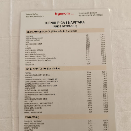 Restoran Ključice - Gastronomija i ugostiteljstvo