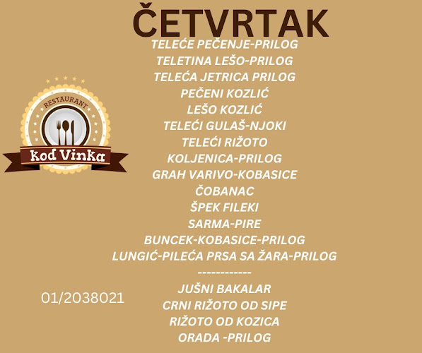 Restoran "Kod Vinka"
