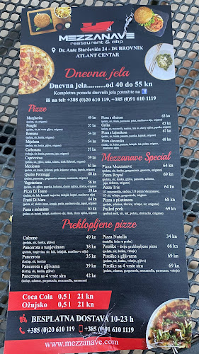 Pizzeria Mezzanave - Gastronomija i ugostiteljstvo