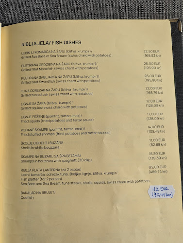 Konoba Pizzeria Lanterna - Kaštel Novi