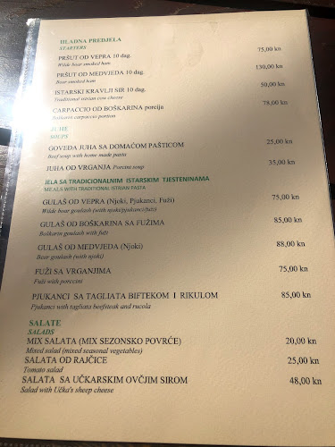 RESTAURANT PANSION UČKA - (Jela od mesa divljači / local food)