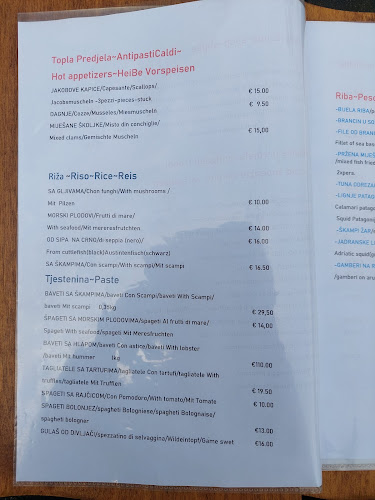 Opinii despre Restoran Santa Andrea în Savudrija - Gastronomija i ugostiteljstvo