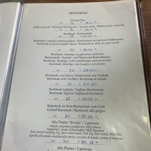 Konoba Kontija - Gastronomija i ugostiteljstvo