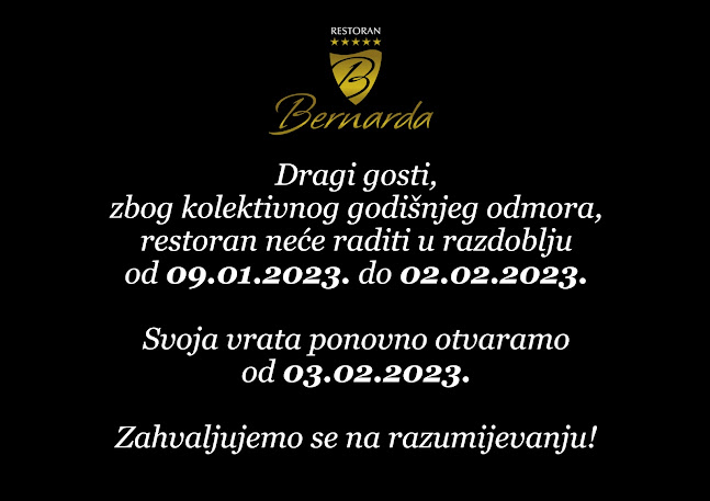 Opinii despre Caffe bar Bernarda în Varaždinske Toplice - Gastronomija i ugostiteljstvo