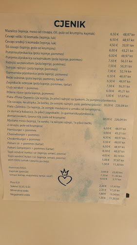 Opinii despre Fast Food Three Queens în Ivanić-Grad - Gastronomija i ugostiteljstvo