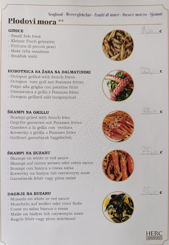 Opinii despre Restaurant &Wine bar Herc Makarska în Makarska - Gastronomija i ugostiteljstvo