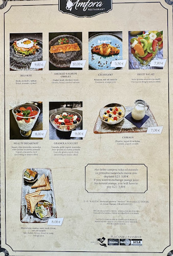 Opinii despre Restoran pizzeria Amfora Trogir în Trogir - Gastronomija i ugostiteljstvo