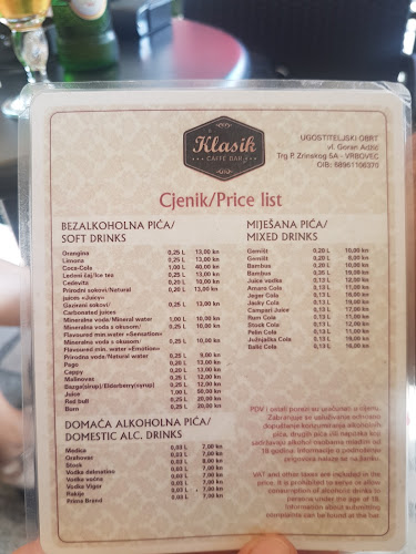 Caffe Bar Klasik