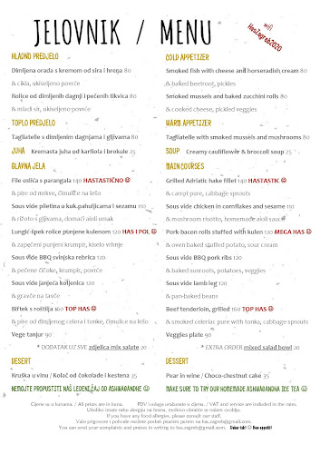 Restoran HAS - Gastronomija i ugostiteljstvo