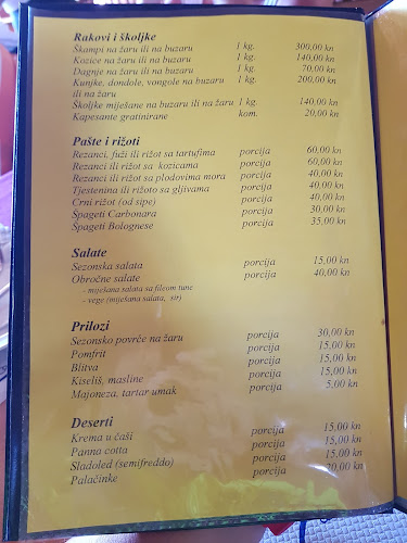 Konoba Maretina - Gastronomija i ugostiteljstvo