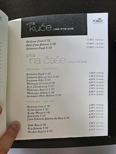 Bistro&Pizzeria Public - Gastronomija i ugostiteljstvo