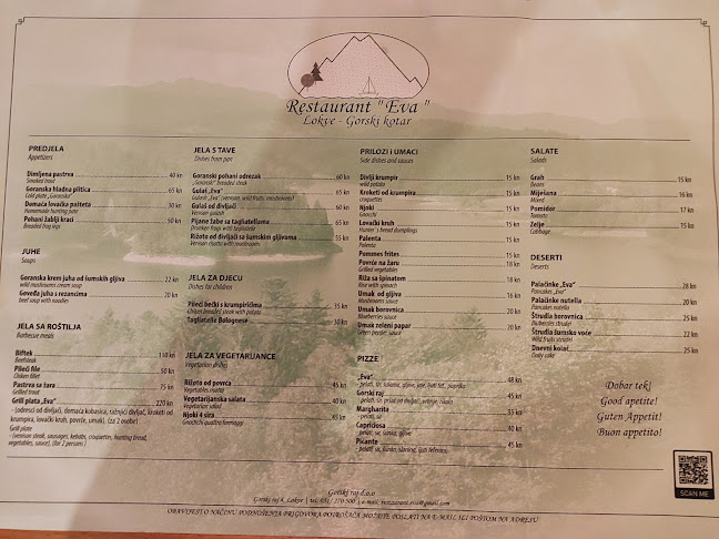 Restoran Eva - Gastronomija i ugostiteljstvo
