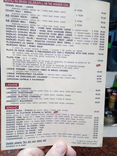 Pizzeria Toni - Zagreb