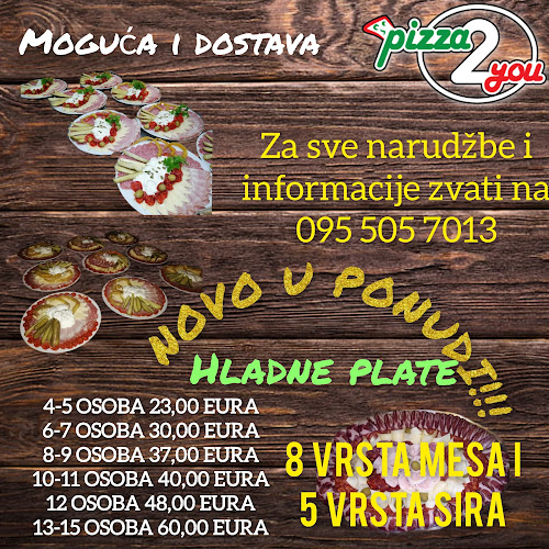 Pizza2you - Gastronomija i ugostiteljstvo