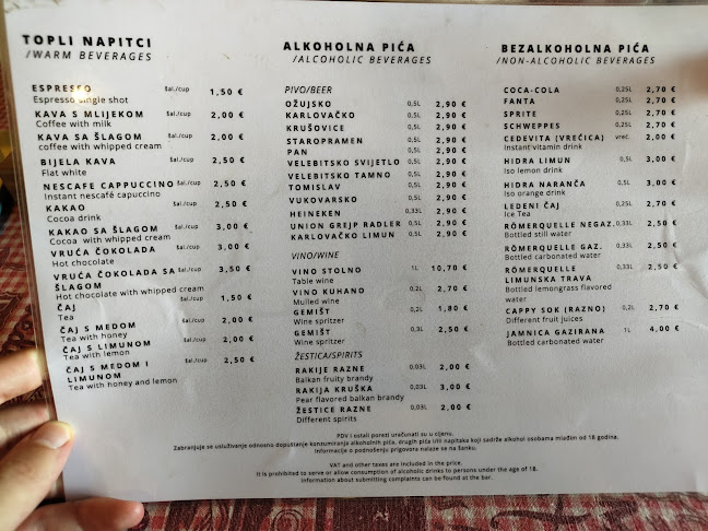 Restoran Zlatni Medvjed - Grad Zagreb