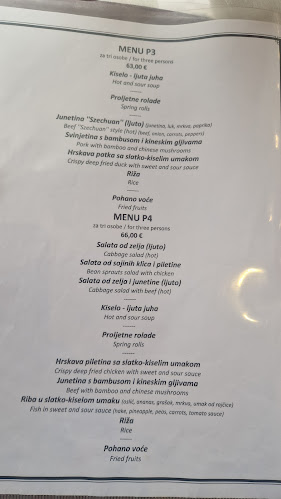 Kineski restoran Peking | Zagrebačka - Gastronomija i ugostiteljstvo