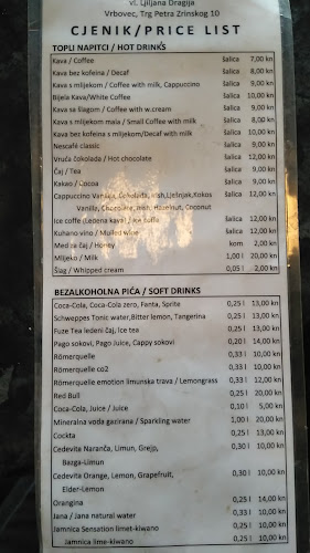 Opinii despre Caffe bar New York în Vrbovec - Gastronomija i ugostiteljstvo