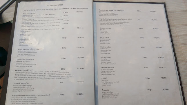 Opinii despre Restoran "Lovački rog" în Stobreč - Gastronomija i ugostiteljstvo